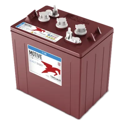 Trojan T-105 6V Flooded Golf Cart Battery Set of 8 (48V cart)