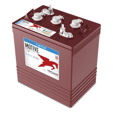 Trojan T-145 Plus 6V Flooded Golf Cart Battery Set of 8 (48V cart)