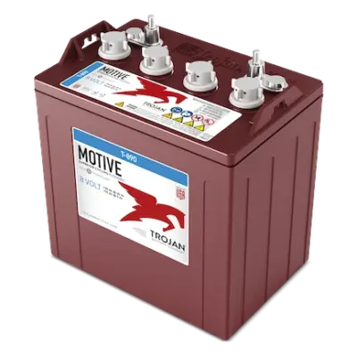 Trojan T-890 8V Flooded Golf Cart Battery Set of 6 (48V cart)